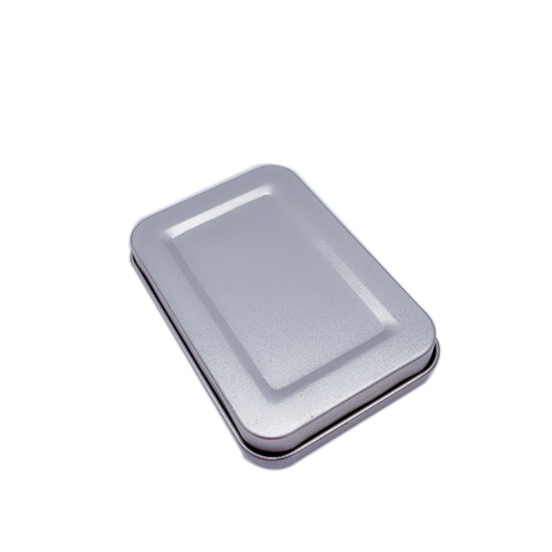 Hot Products USB Tina laatikko Muokattavat logo Tavarantoimittajat Metal lahjapakkaus Tinplate Valmistaja (101mm * 70mm * 20mm)