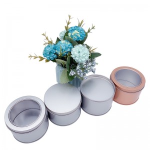 Candy Tin Box, Tea Dessert Watch Iron Box Packaging (85mm * 60mm)