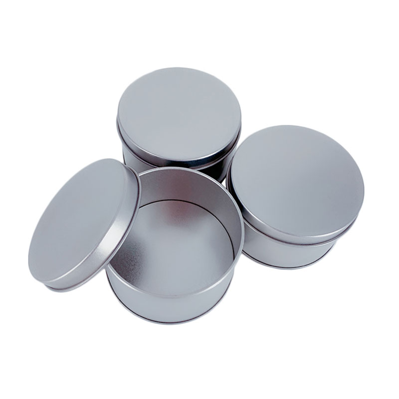 Elintarvikerros Candy Metal Cans Tinplate Round Tin Box 75 * 40mm