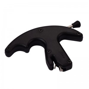 Elong Outdoor 42ra01-BK musta Väri Thumb Release Aid Jousiammunta Yhdisteen keula Ammunta Julkaisutiedot