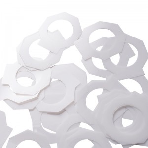 Valkoinen Pet Mylar Sheet 0,125mm Flame Retardant Eristyslevy Moottorin sähkölaitteet muodostavat mylar-arkin