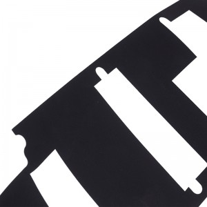 Palonestoaine ja helppokäyttöinen PP-eristyslevy 0,25 mm:n teho-eristystiiviste Musta 3716 Eristyslevy