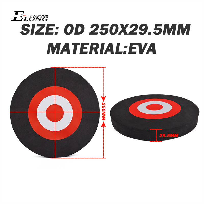 Elong Outdoor 410025 EVA Nuorten jousiammunta Arrow Foam Target Ammunta Harjoittelu Flying Disc Target Foam Disc