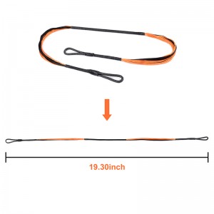 Elong Outdoor 280046-01 19.3 Opinch 20 Strands Crossbow String Orange Cobra System Adder/r9