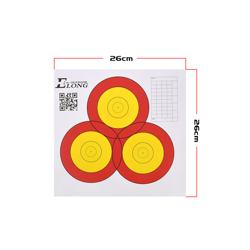 Elong Outdoor 41TF02 Kohde Face Jousiammunta Arrow Target Face Ammunta Käytännössä laitteiden avulla