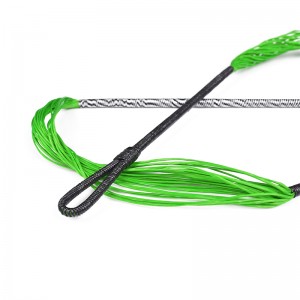 Elong Outdoor 280110-02 26.6inch 28 Strands Crossbow String Fluoresoiva vihreä Recurve Crossbow String