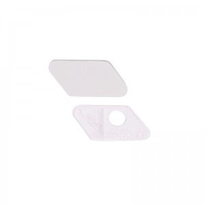 Elong Outdoor 25Ar05 RH läpinäkyvä valkoinen muovinuoli levätä recurve keula