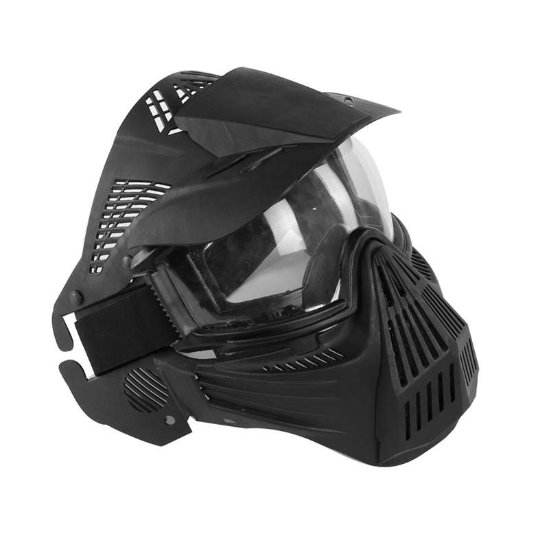 Elong Outdoor 44mA58-BK Airsoft Mask CS Game Tactical Masks Full Face Airsoft Suojaa kasvosuoja