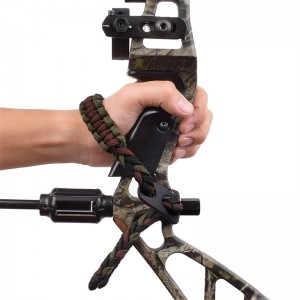 Elong Outdoor 470020 ranneke, tummanvihreä Vihreä Väri Nahka Metal Gromet jousiammunta yhdistelmä keulakuvaus