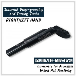 EXET-leikkuutyökalut, alumiinipyörännapaiden työstö, sisäinen/external Grooving ja kääntötyökalut, syvä uritus kääntötyökalut, kasvotriveystyökalut