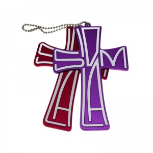 Räätälöity yksilöllinen metalli armeijan tunnusmerkki uskonnollinen anodisoitu alumiininen sotilaskoira