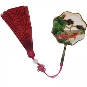 Mukautettunimi Logo Gold Brass Bookmark Kaiverretut metalliset kirjanmerkit