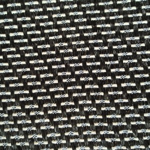 Kierrätetty kudottu kangaskassi