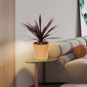 Hot Myynti Korkealaatuinen Tukku Muovi Keinotekoinen ruukkukasvit Keinotekoinen vihreä koristeellinen