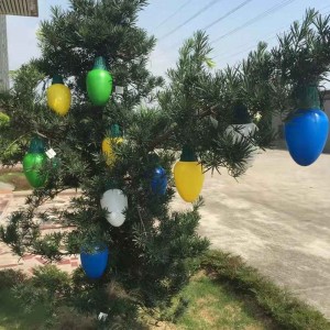 Xmas Party LED 5 valot asetettu koriste joulu loma iso valo