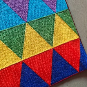 Kierrä kangas muotipussi