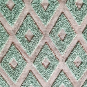 Kierrätetty pehmo kangas