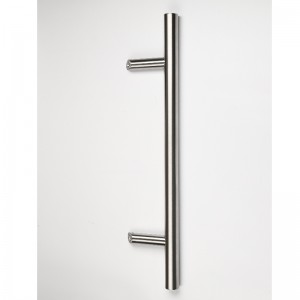 SS-038 Raskas kaupallinen luokka-304 Ruostumattomasta teräksestä valmistettu vedä vedä oven kahvan oven offset, lasi oven puun oven metalli ovi yksi työntövoimakahva