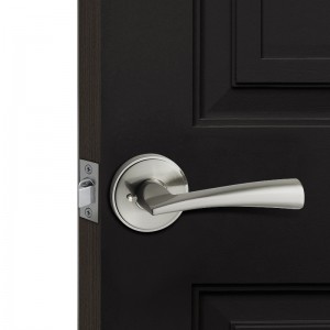 R7604 Tietosuojavivun ovenkahva piilotetulla ruuveilla asennus on helppo avata lukitusvivun asetus