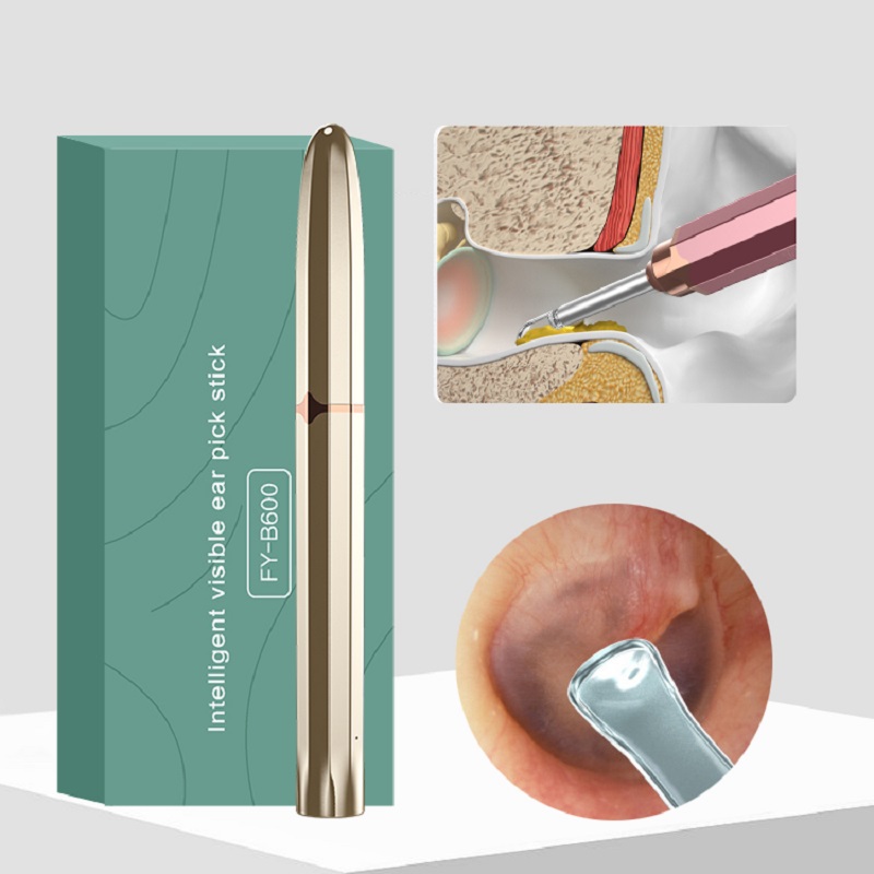 1080p Otoscope Ear Wax Remover Kamera Langaton Ear Endoscope Lusikka Pick Puhdistus