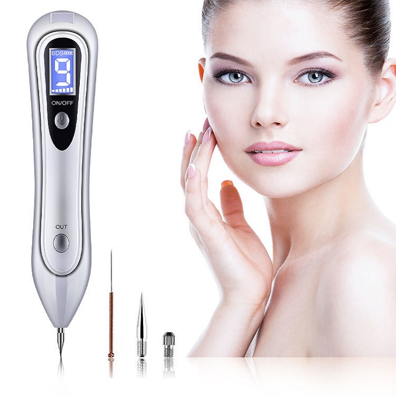 LED-laser Freckle Removal Machine Skin Mole Dark Spot Face Wart Tag Remover Plasma kynä Skin Tag Removal Pen