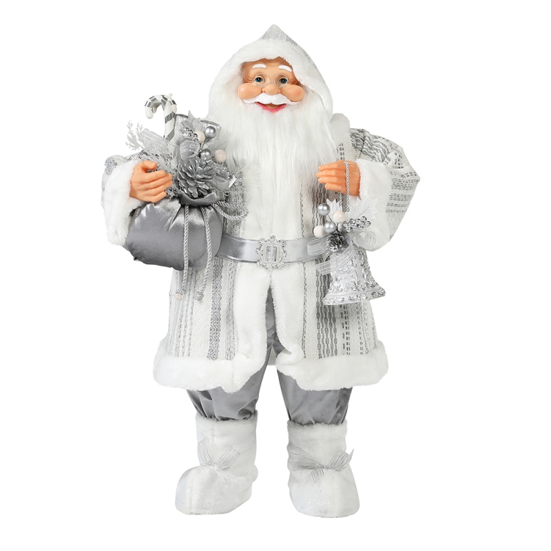 30 ~ 110cm joulu Sta Seces Santa Claus Ornamentti Deluxe Decoration Festival lomailua