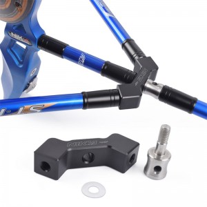 Nika-jousiammunta 240030-02 0Degree 40Degree-jousiammunta Recurve Bow Stabilizer V-bar