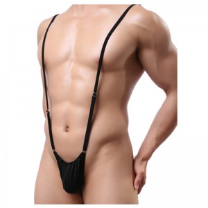 Vaatteiden toimittajat Lace Cuecas Set-through Sex Alusvaatteet Solid Color Mens Sexy Alusvaatteet
