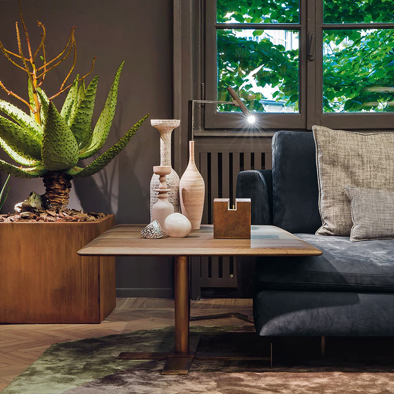 Moderni pähkinä Solid Wood Coffee Table Lift Multifunction Korkeus säädettävä sohva sivupöytä