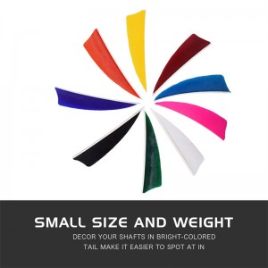 Elongarrow 172313 3INCHES Shield kalkkunan sulka jousiammunta-areille