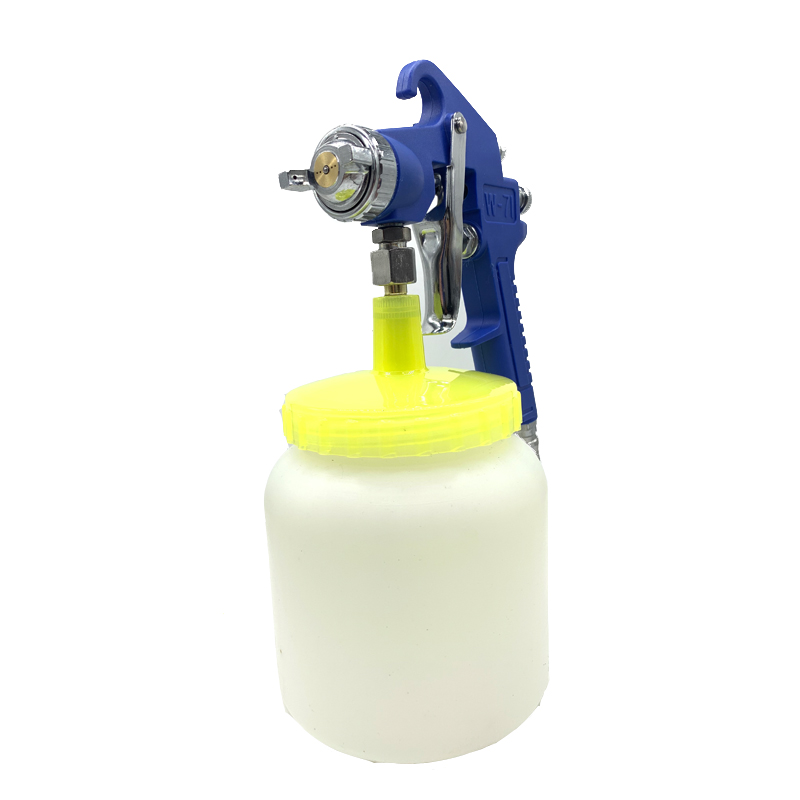 W-71 Air Spray Gun 1.0/1.3/1.5/1.8mm suutin OEM Tehdas Muovi metalli Suuri hyötysuhde Atomizing Pneumaattiset maalityökalut autolle ja huonekaluille