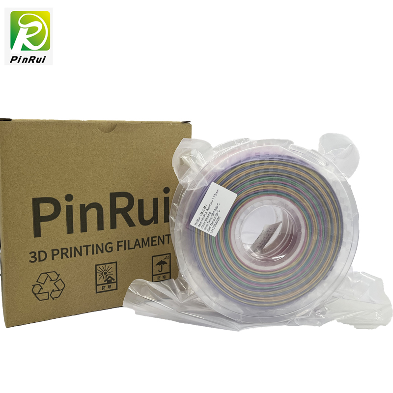 Pinrui Glitter PLA 1.75mm 3D-tulostin Filamentti Sparkle Twinkling Rainbow Color