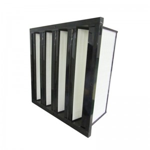 Ilmastointilaite F5 F6 F7 F8 V Pankkien välinen tehokkuus LVI-ilmansuodattimet (592x287x292mm)