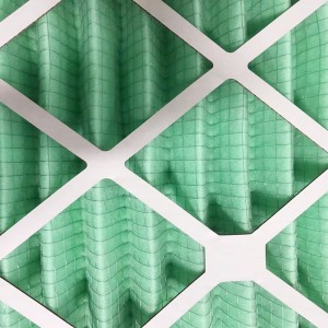 Merv8 Paperi Kehys Ensisijainen tehokkuus Pre-paneeli LVI ilmansuodatin karjalle&Pig Farm