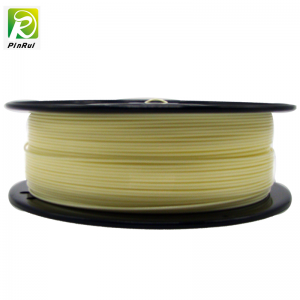 Pinrui Korkealaatuinen 1KG 3D PLA-tulostimen filamentti Yellow 9140c väri