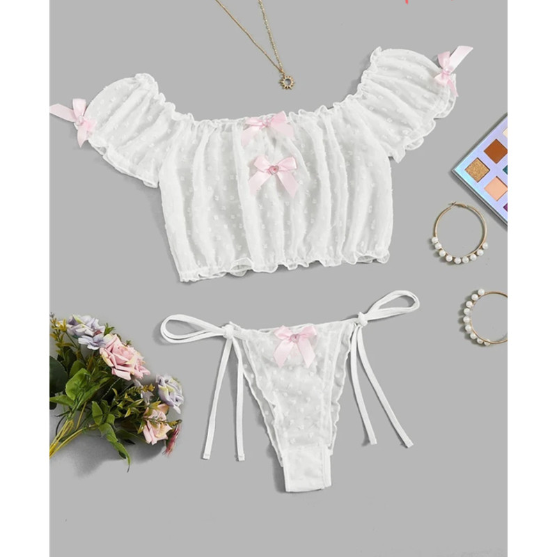 Tukkukauppa Ystävänpäivä Nainen Kaksi kappaletta Bra Panty Set Erotica Senseal Alusvaatteet Lace Seksikäs Naiset Lenceria Seksikäs alusvaatteet