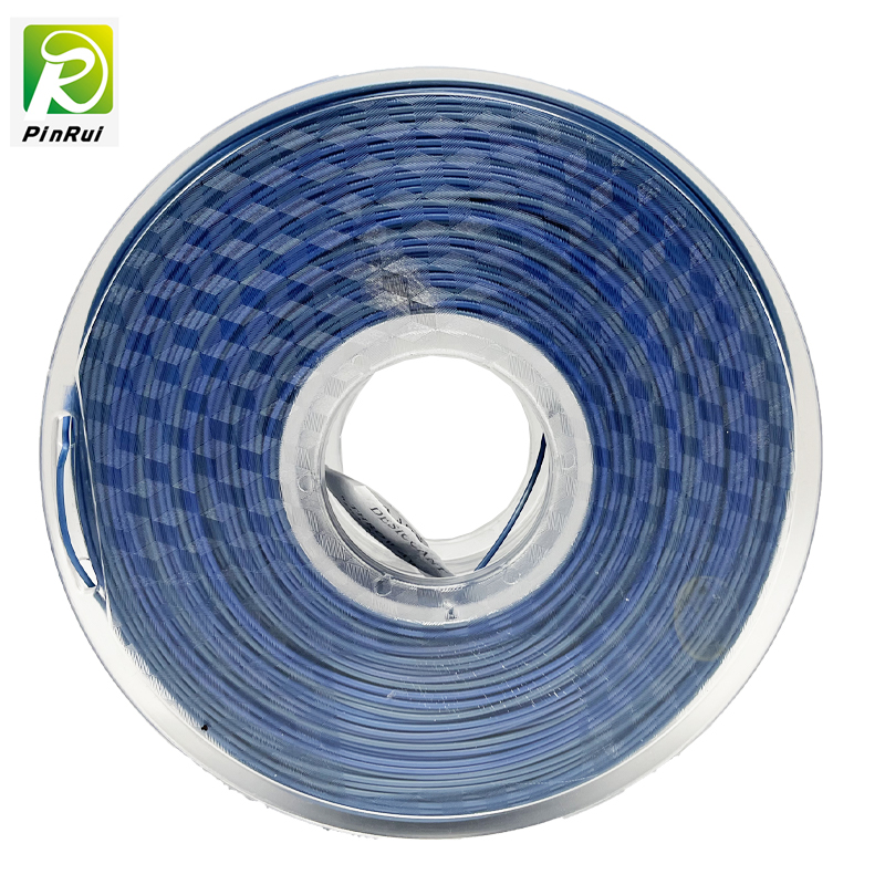 Pinrui Korkealaatuinen Blue-Silver Rainbow 1.75mm 3D-tulostin PLA Filamentti