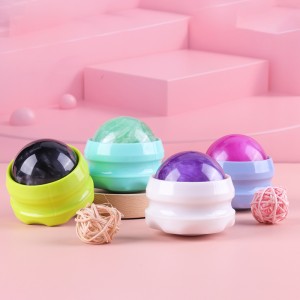 Hieronta rullapallo, jäähoito tiukka ja kipeä lihakset helpotus hierontalaite, lievittää lihasjännitystä ja kivunlievitystä, joka sopii kaulaan, takaisin, olkapäät, käsivarret, jalat, reidet