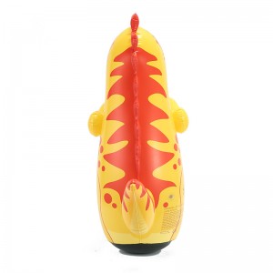 Uusi PVC puhallettava dinosauruslelu, puhallettava koristelu pelata