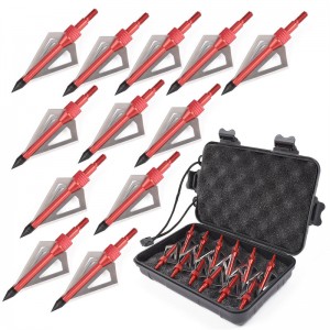 Elongarrow 15B005 100Grain Broadhead arrow Hunting Tips ruuvi Arrow Broadheads