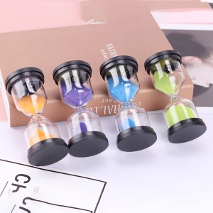 Home Ornament Desktop Sand Clock Ajastimet 10 minuutti/15 minuuttia/30 minuuttia Tiimalasajastin lasten harjata hampaita