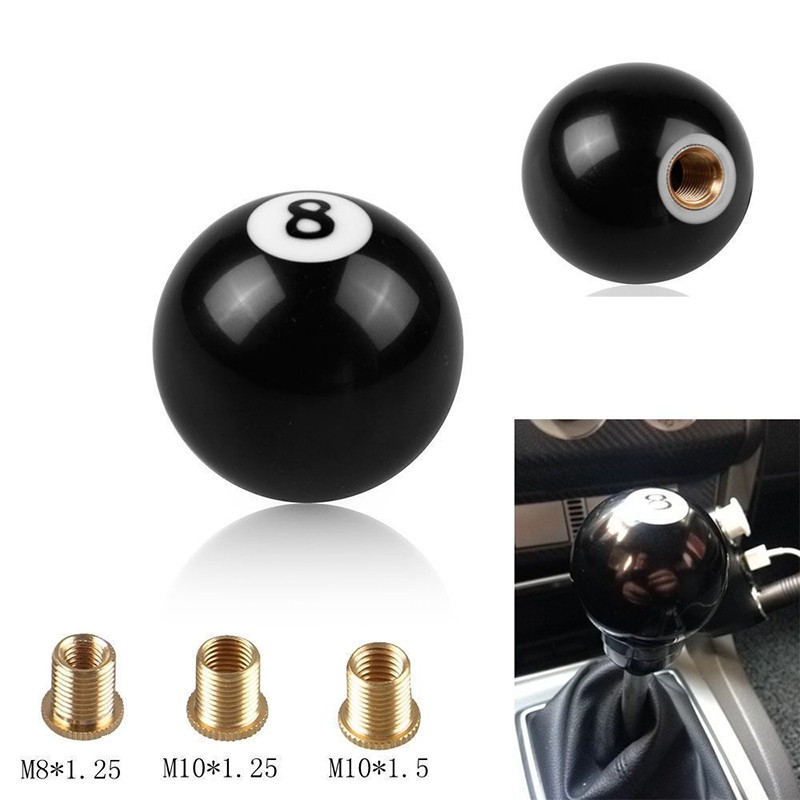 Factory tukkumuutollinen Universal Manual Racing Car Adaption Gear Shift Cupp Resin Ball Head kanssa Adapters Kaiverrettu Shift-nuppi ja sovitin