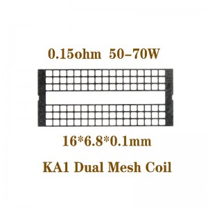 10PCS MESH Style Coils A1 0.15OHM Lämmitys Kierre