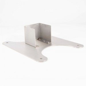 Ruostumattomasta teräksestä valmistettu pohja