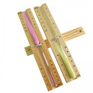 Sauna -tiimalaskello, sauna -tiimalasi, saunavarusteet 15 minuutin puu sauna -tiimalaskellohiekka -ajastinkello saunakylpylahuoneeseen