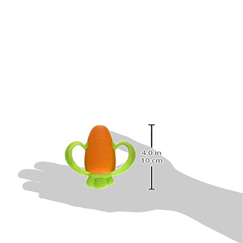 Amazon -elintarvikelaatuinen silikoni porkkanan muotoinen vauvan pikkulasten teether