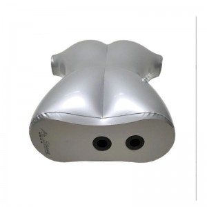 Puhallettava urosmannequin -näytön dummy -mallilelu