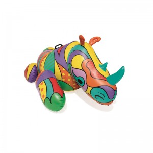 Popkulttuuri Rhino-puhallettava kesäjuhlat Vesilelu ratsastaa kelluva raskas kahva