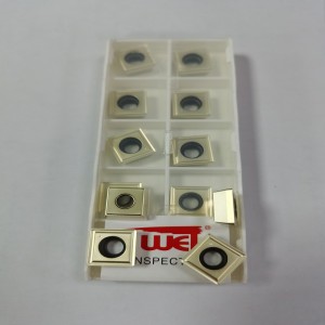 SPMG -insertin koneistusteräs, ruostumaton teräs, valurauta, alumiini -seos, messinki