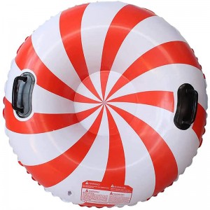 Puhallettava kelkka lumiputki, lumi kelkka lapsille ja aikuisille talviviihde -lumileluihin